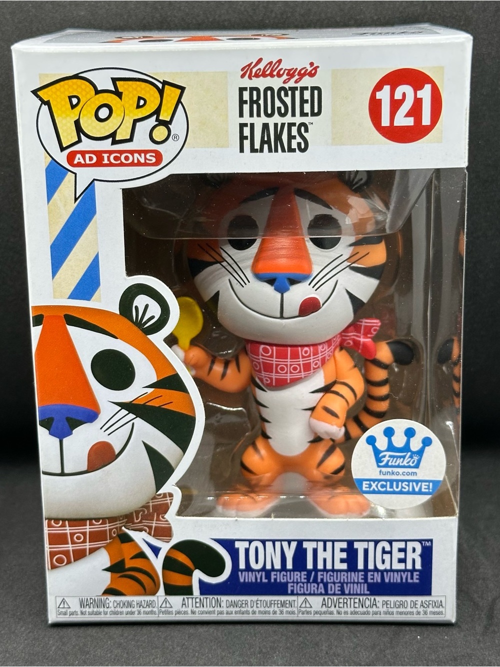 Funko Pop Ad Icons Tony The Tiger Retro 121 Funko Shop Exclusive w/ Sorter